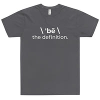 \ 'bē \ the definition. T-Shirt